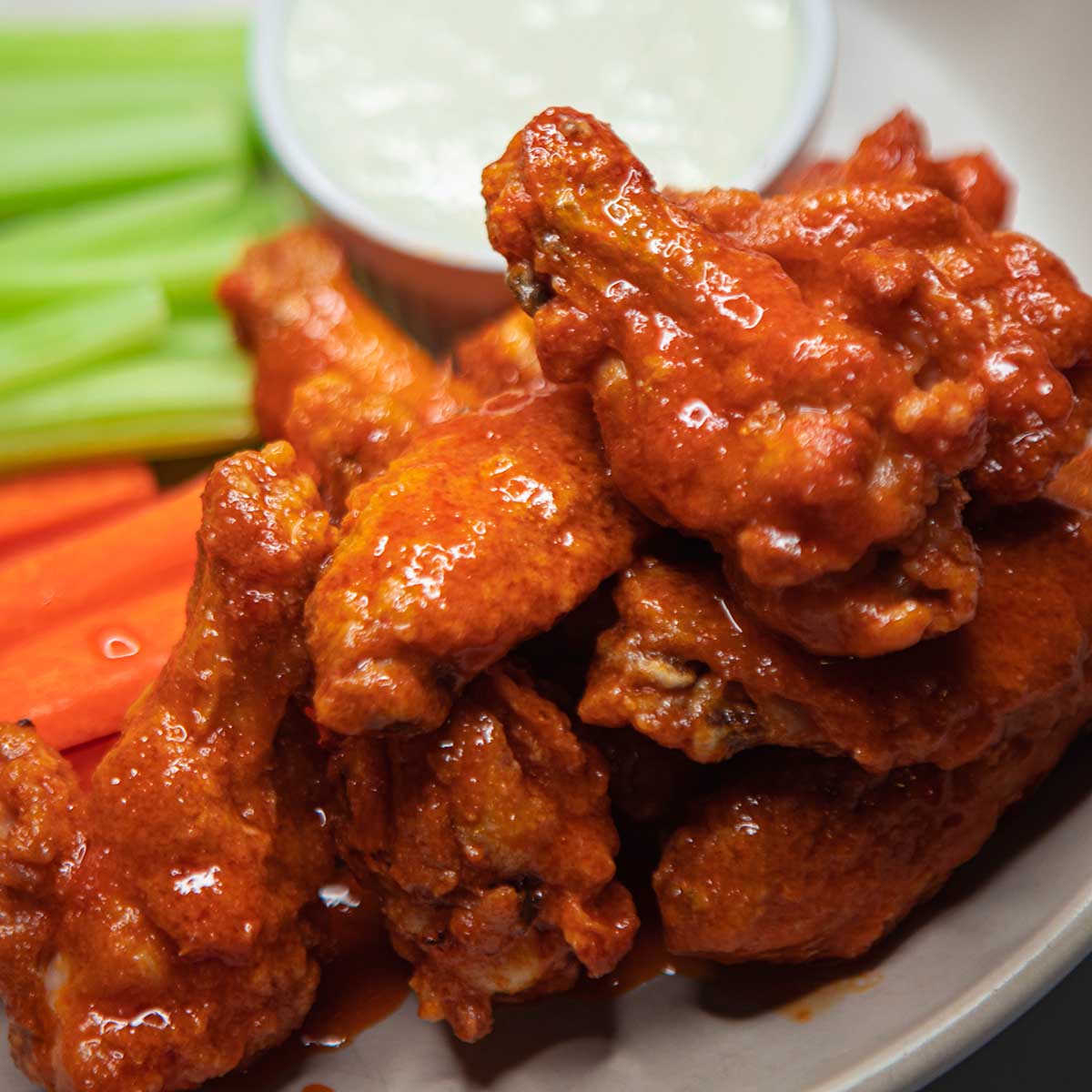 Crispy Baked Buffalo Wings
