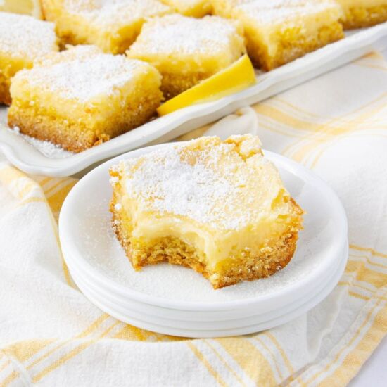 Cake Mix Lemon Bars