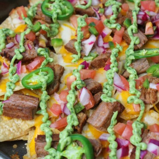 Carne Asada Nachos