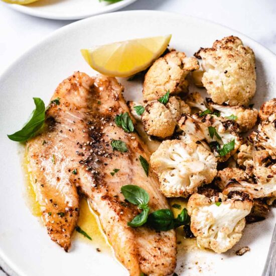 Air Fryer Fish and Veggies