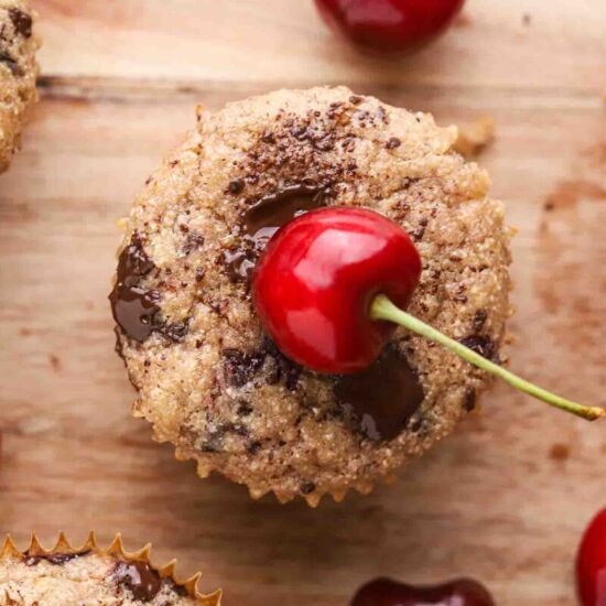 Chocolate Cherry Muffins