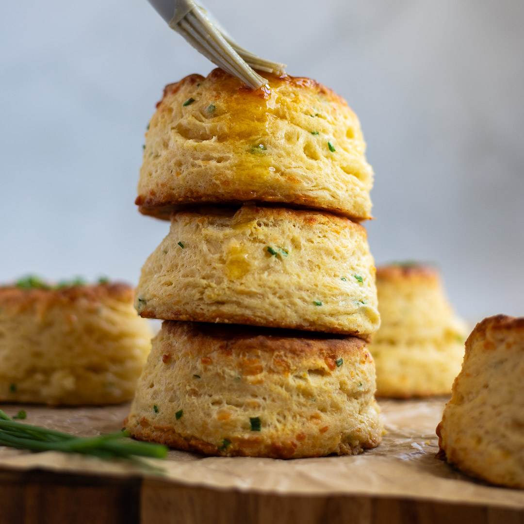 Cheddar Chive Buttermilk Biscuits
