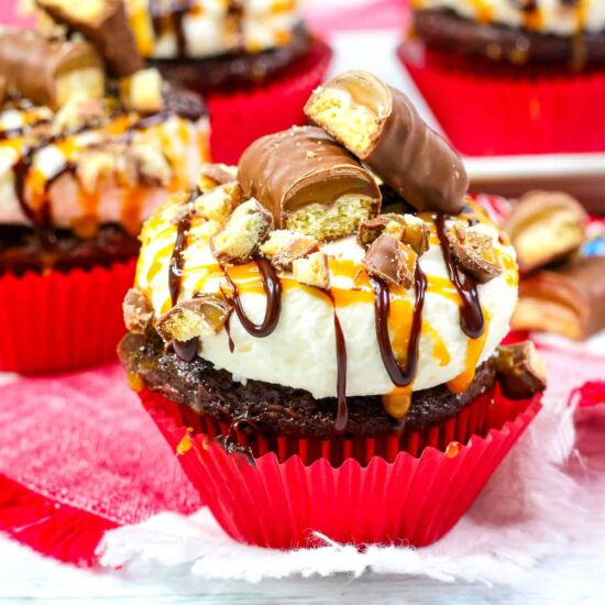 Chocolate Caramel Cupcakes