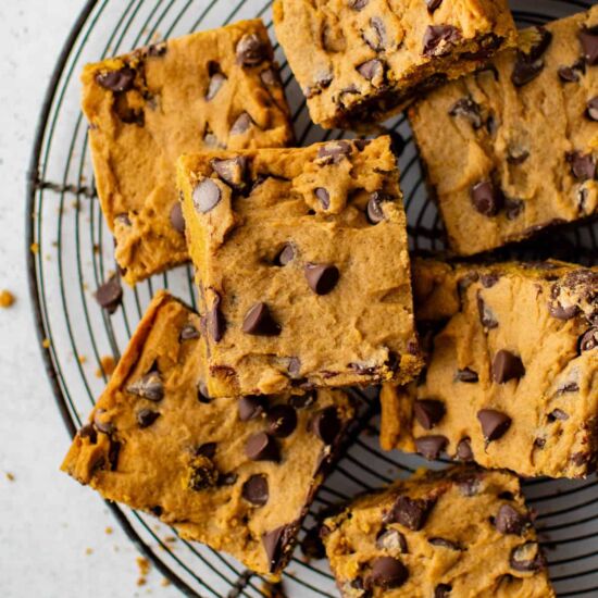 Chocolate Chip Pumpkin Bars