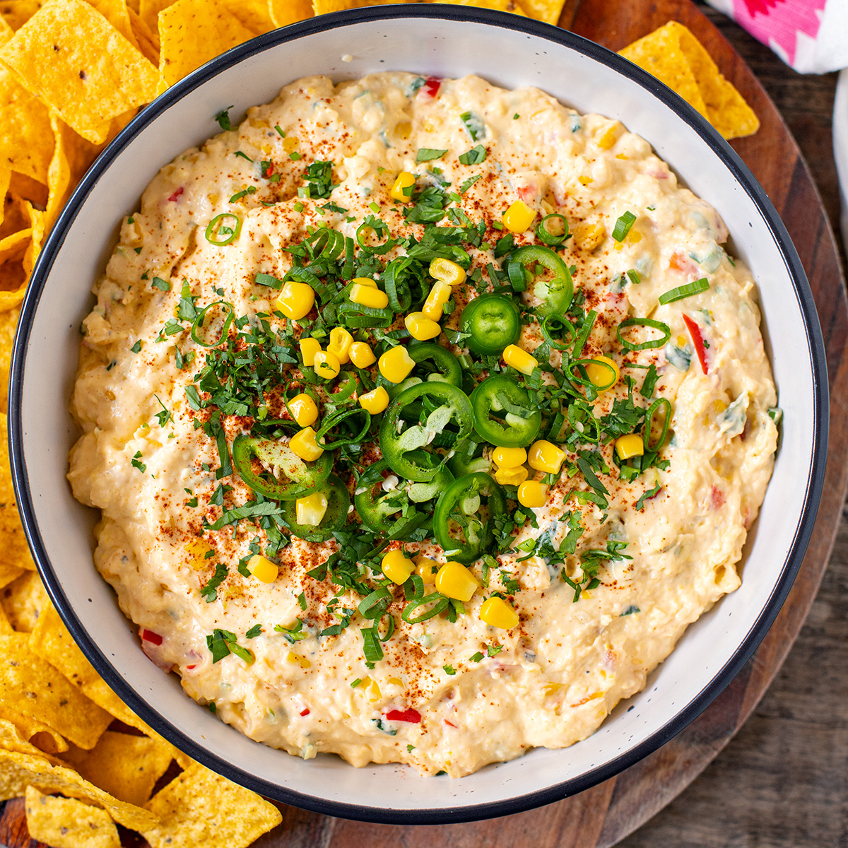 Corn & Cream Cheese Dip