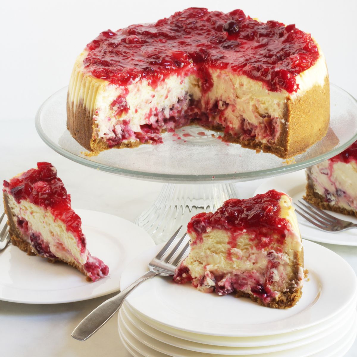 Cranberry Cheesecake