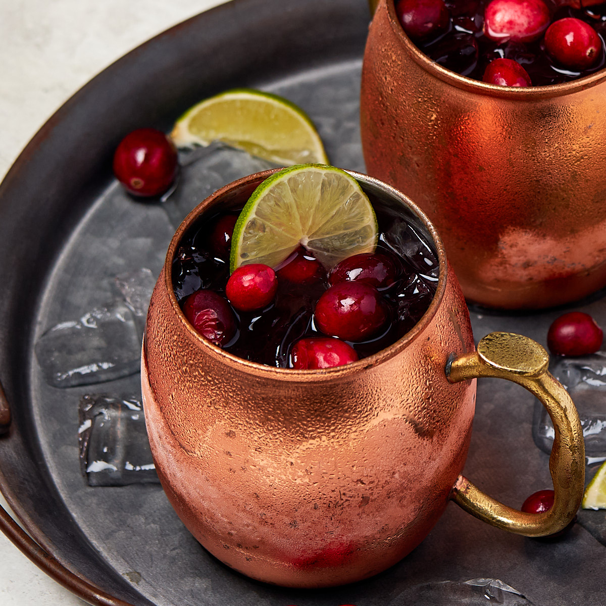 Cranberry Moscow Mule