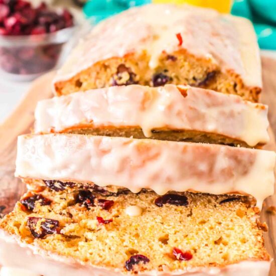Cranberry Orange Pound Cake