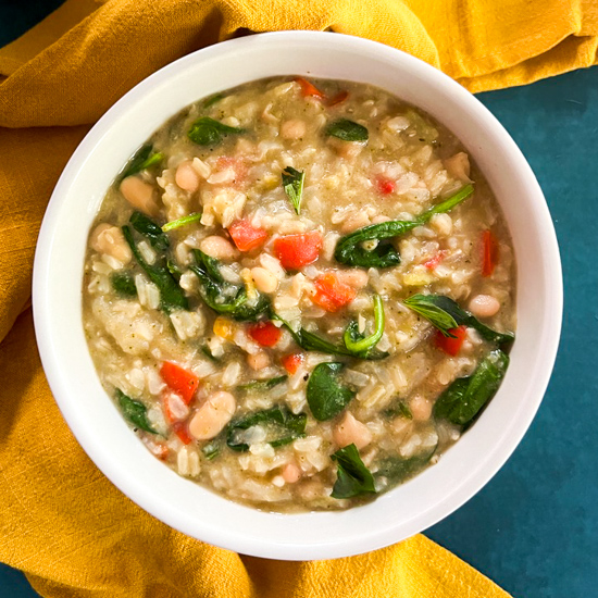 Instant Pot Vegan Green Curry Rice