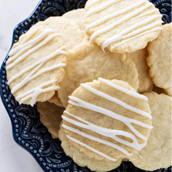 Thin Crispy Lemon Cookies