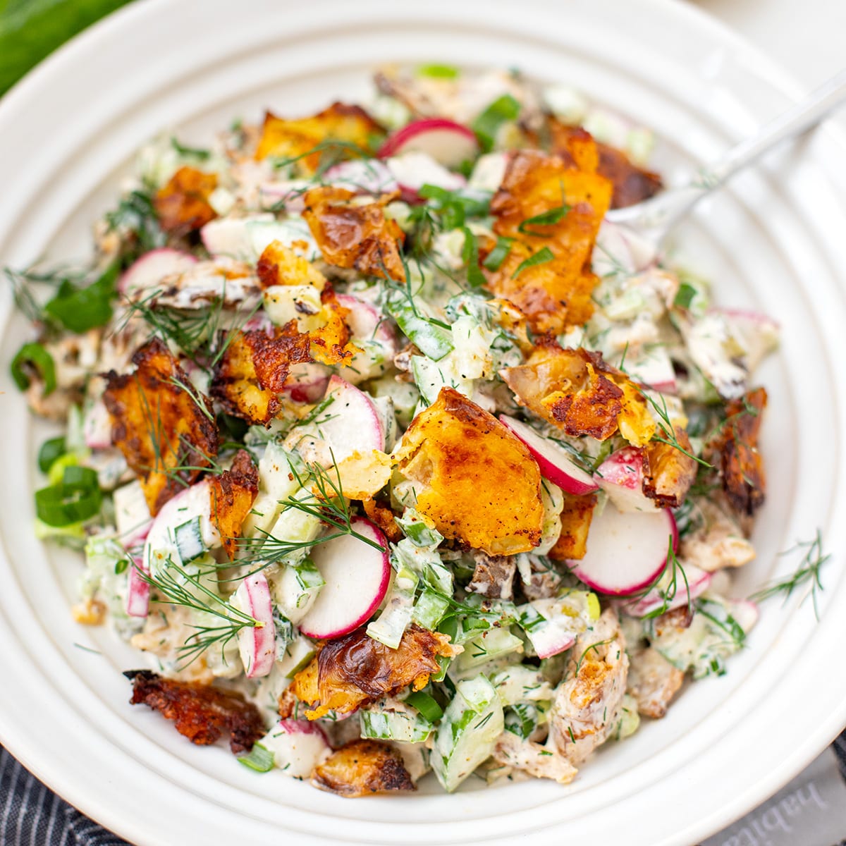 Crispy Potato Salad