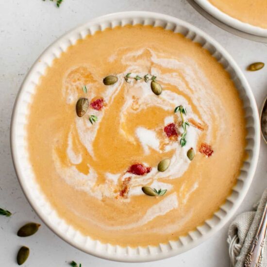 Crockpot Butternut Squash Soup
