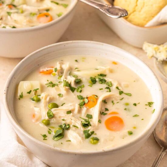 Crockpot Chicken Pot Pie Soup