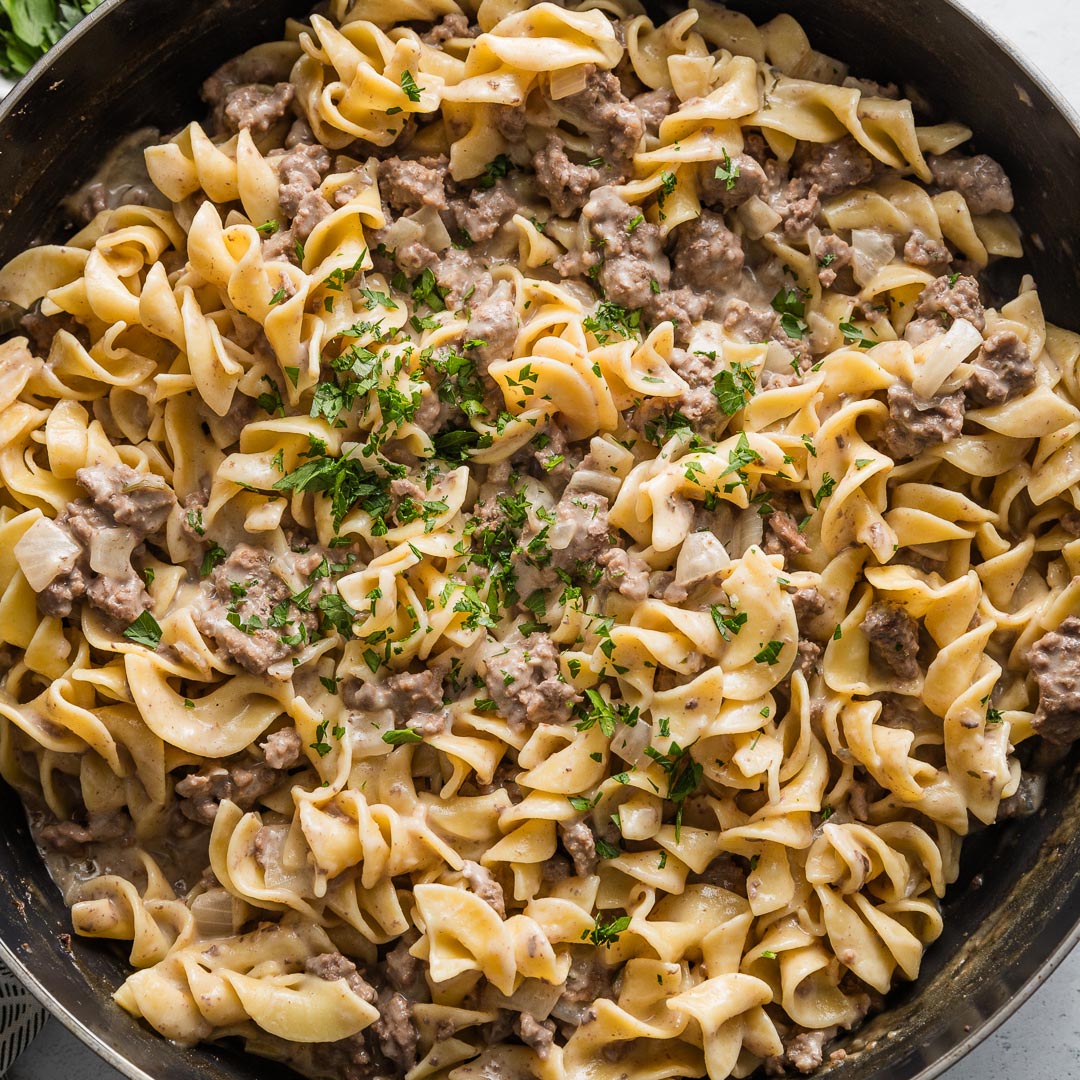 Ground Beef and Noodles