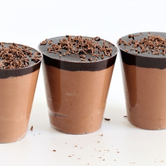 Simple No-Egg Chocolate Mousse