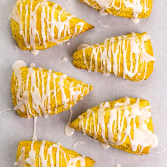 Easy Pumpkin Spice Scones