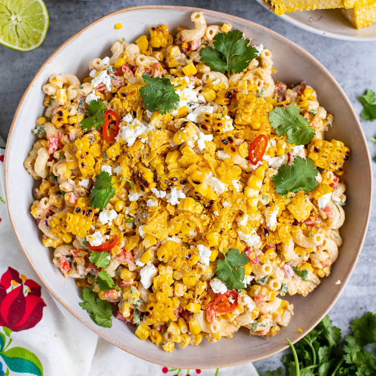 Elote Pasta Salad