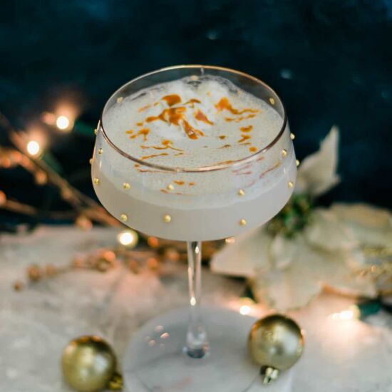 Dulce de Leche Martini with Rum