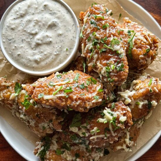 Garlic Parmesan Wings