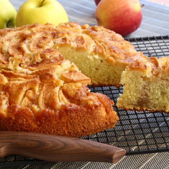 Apple and Coconut Cake