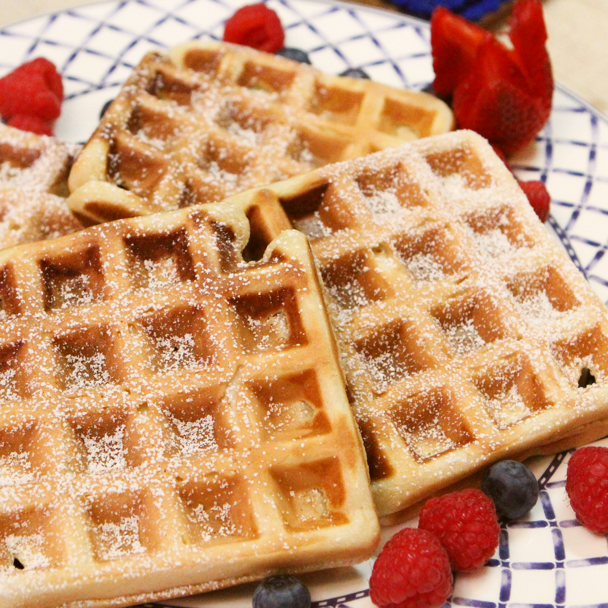 Homemade Crispy Waffles