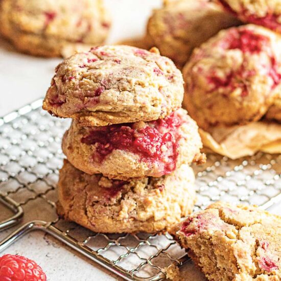 Gluten Free Raspberry Cookies
