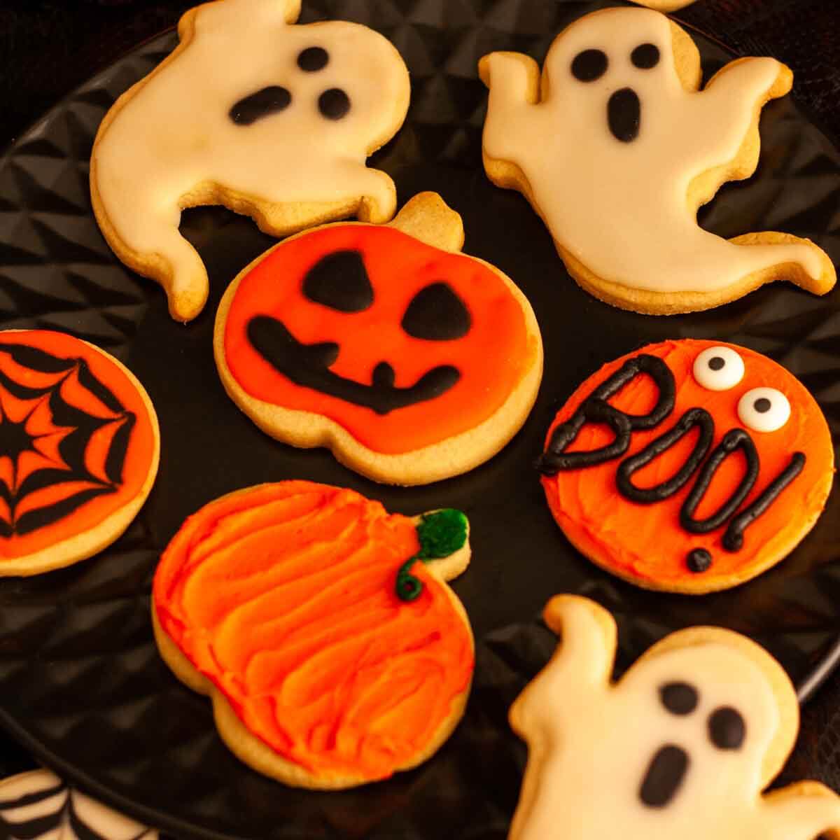 Easy Halloween Cut Out Cookies