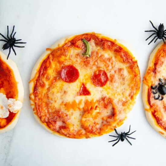 Halloween Pizzas
