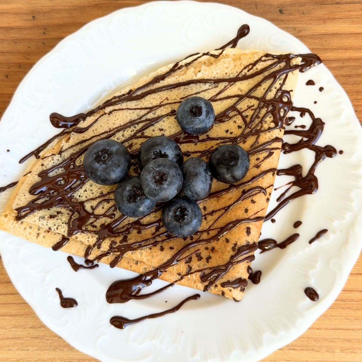 Healthy Oat Flour Crepes
