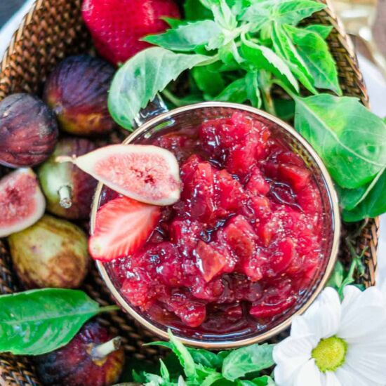 Strawberry-Fig Preserves