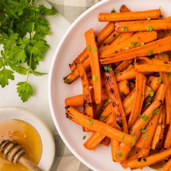 Honey Garlic Carrots