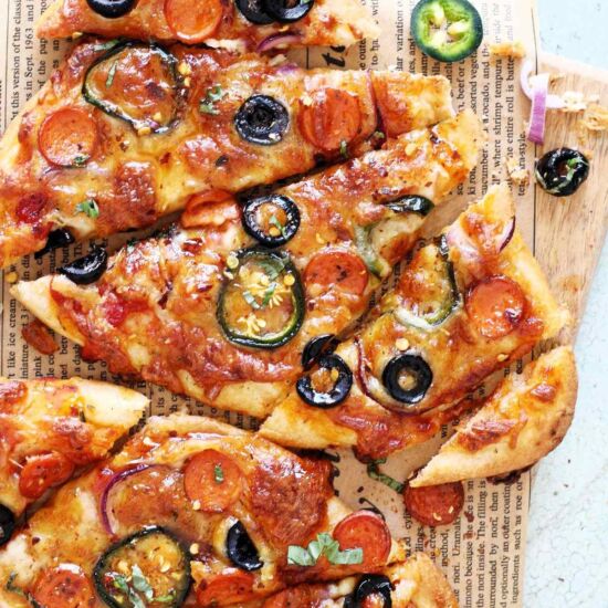 Hot Honey Flatbread Pizza