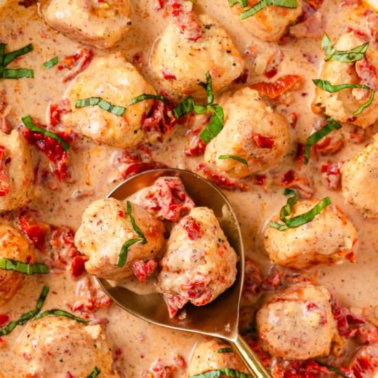 Marry Me Chicken Meatballs
