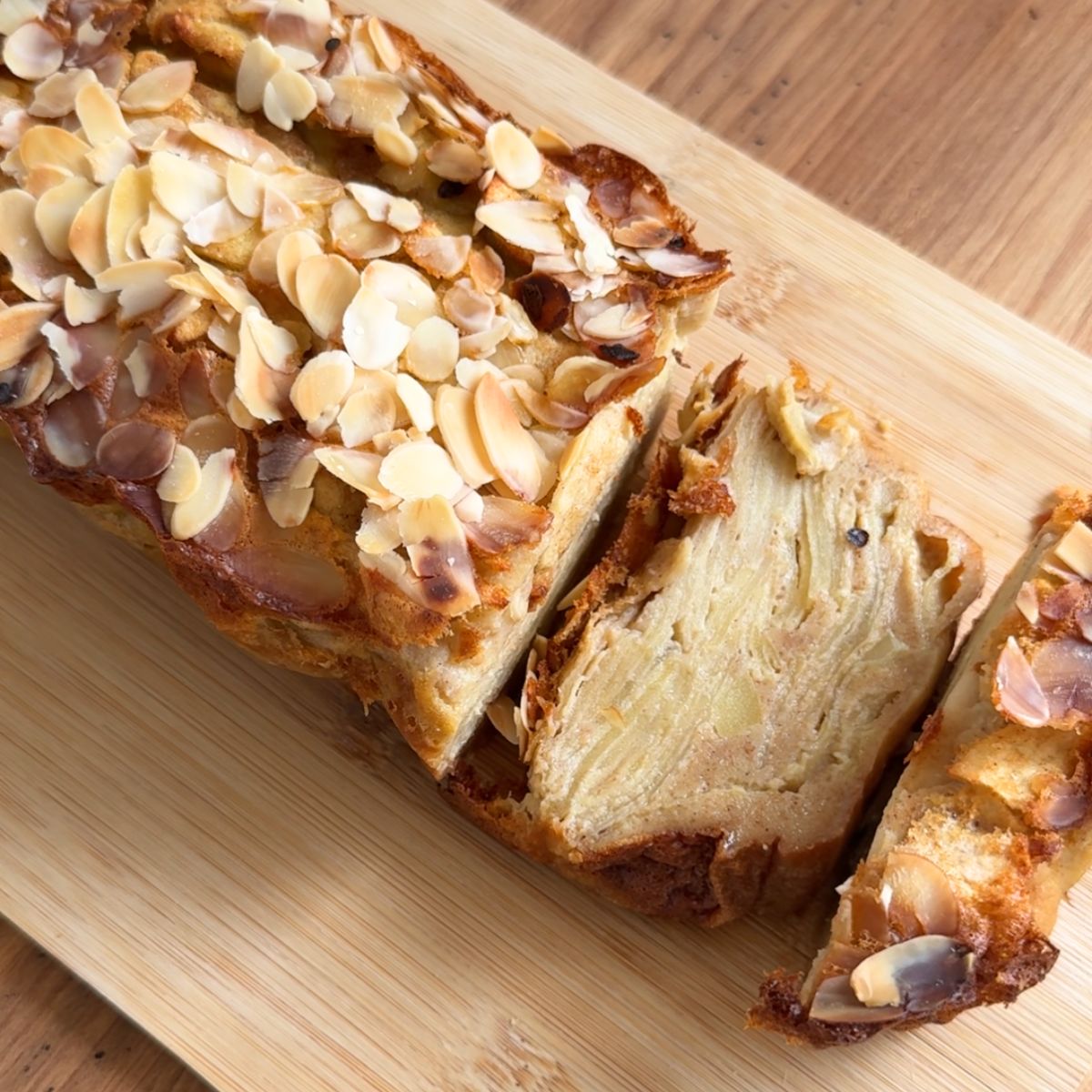 Healthy Invisible Apple Cake