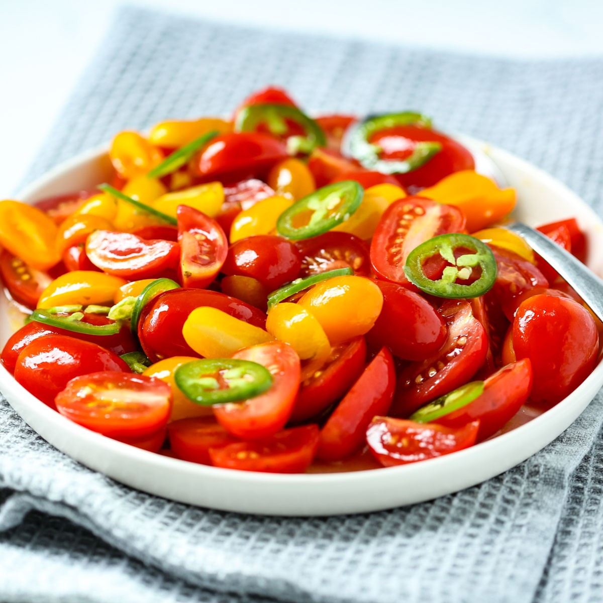 Easy Marinated Tomatoes