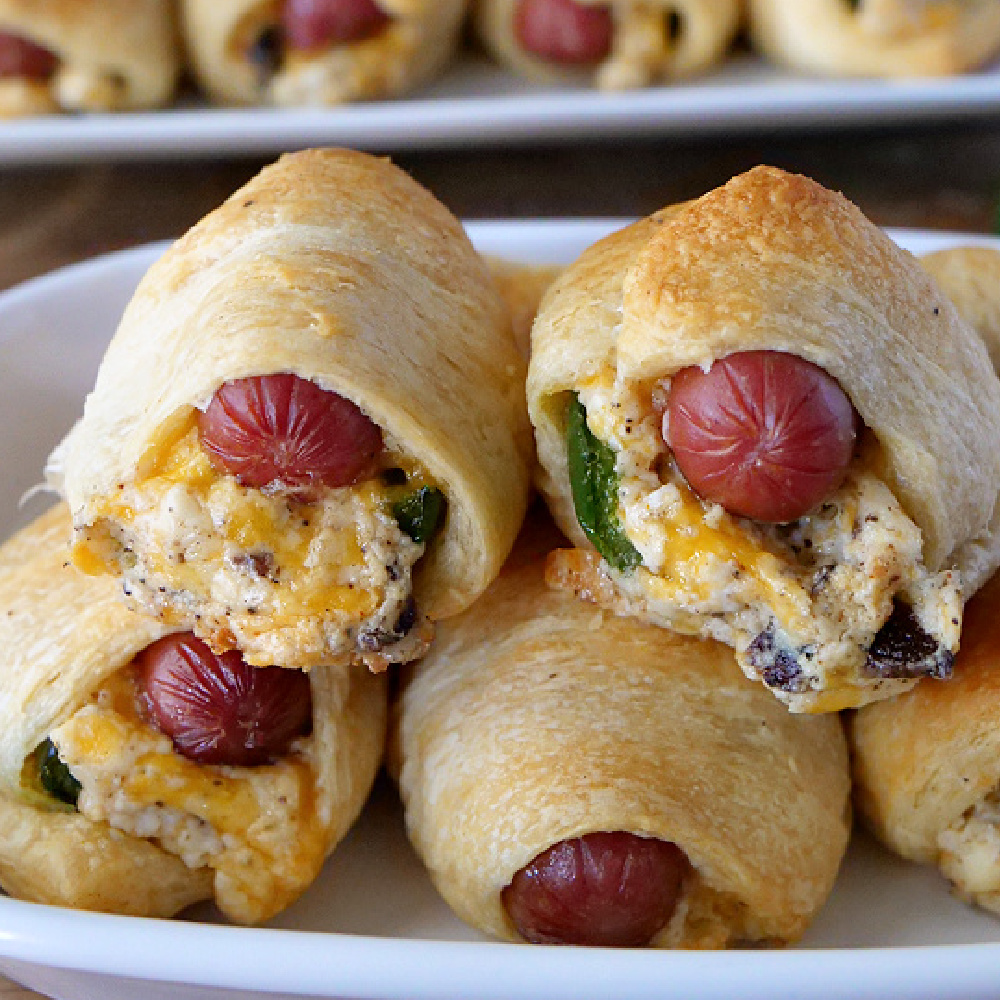 Jalapeno Popper Pigs in a Blanket
