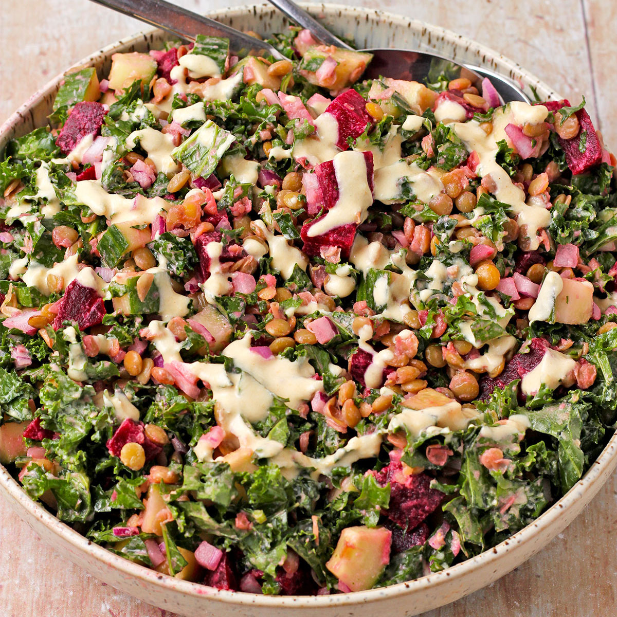 Kale Lentil Salad