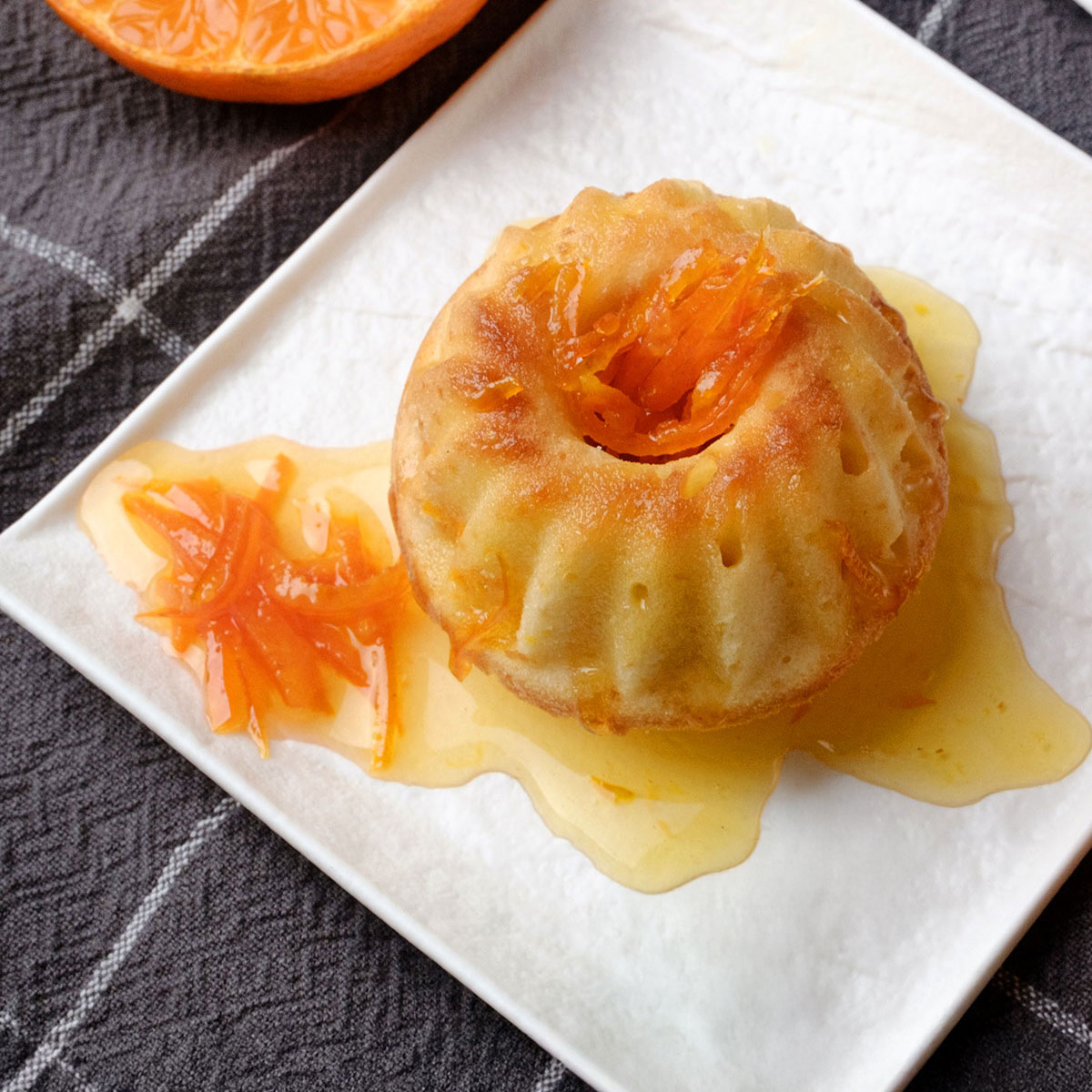 Festive Mandarin Orange Cake