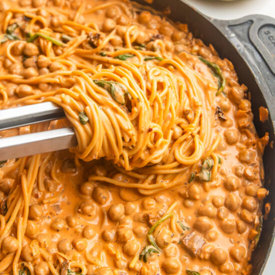 Marry Me Chickpeas With Pasta