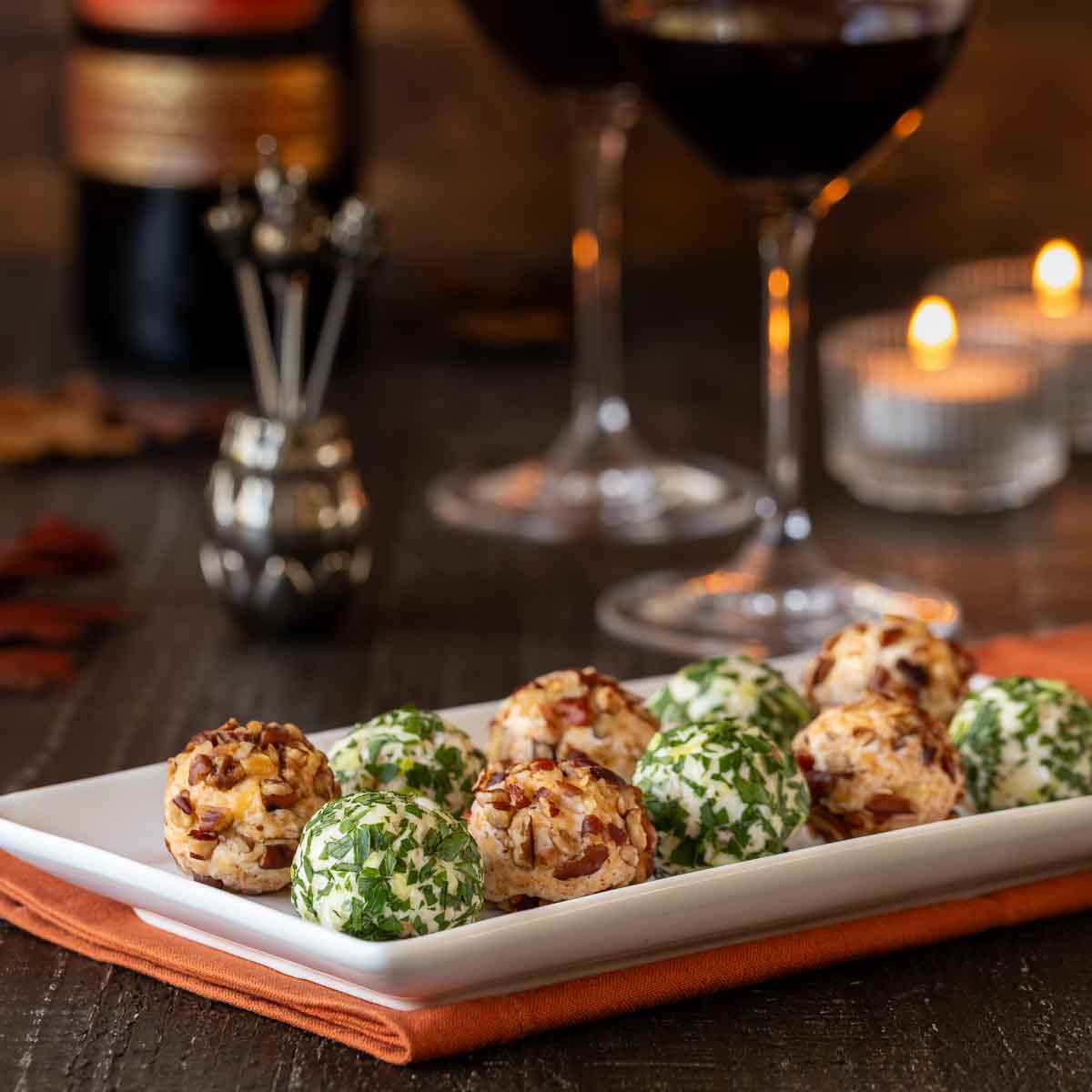 Mini Cheese Balls – Two Ways