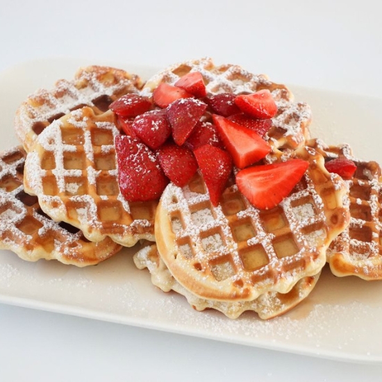 Mini Waffle Maker Waffles