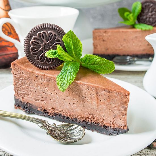 Coffee & Chocolate Mocha Cheesecake