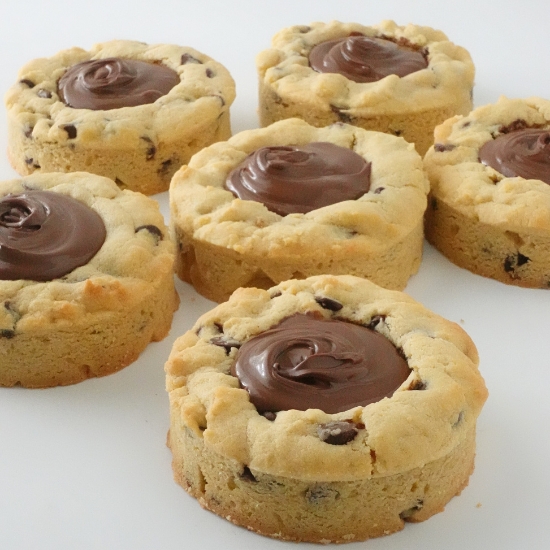 Nutella Deep Dish Cookies