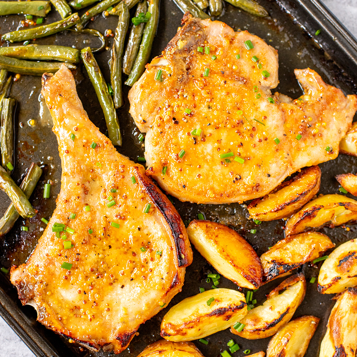 Oven Baked Pork Chops