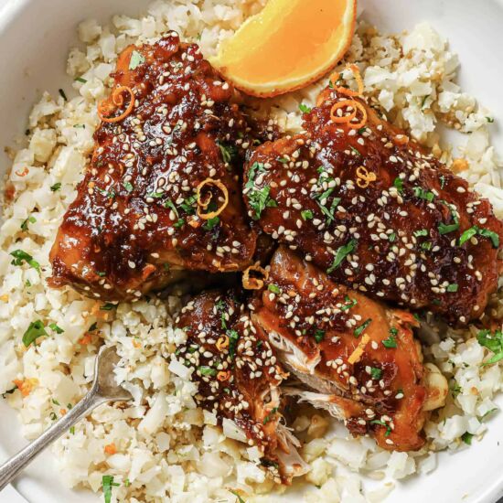 Paleo Orange Chicken