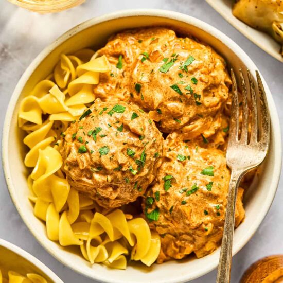 Paprikash Chicken Meatballs