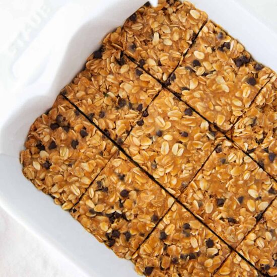 No-Bake Peanut Butter Oatmeal Bars