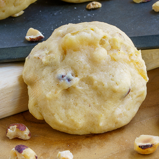 Pear and Hazelnut Cookies