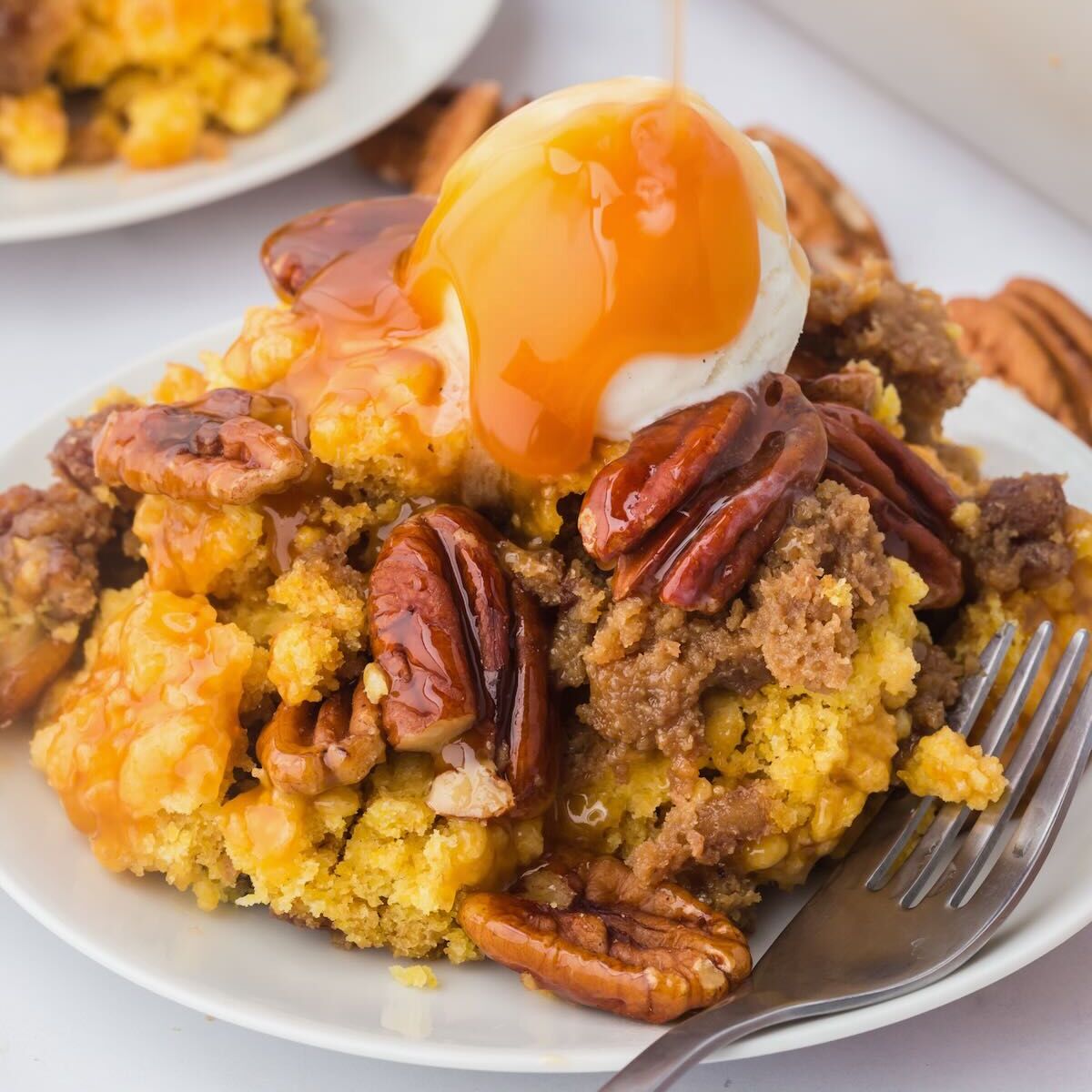 Easy Southern Pecan Pie Dump Cake