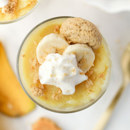 High Protein Banana Pudding